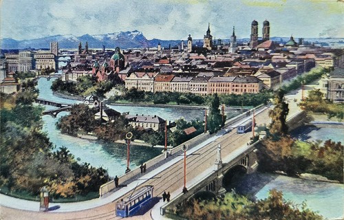 München maximilianstraße - ak,