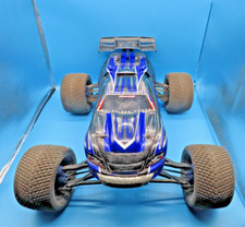 #SE4301# RC Car Auto Traxxas E Revo Brushless Edition Monster *bitte lesen*