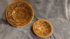 Orientalische Keramik - Bestehend aus 2 Tellern unterschiedlichem Durchmesser