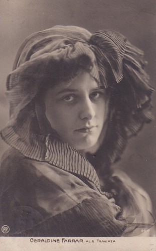 Postkarte geraldine farrar - ,