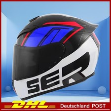 M/L/XL Motorrad Integralhelm