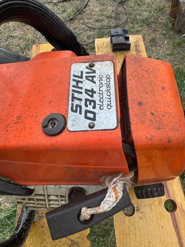 Stihl 034 electronic - stihl, av