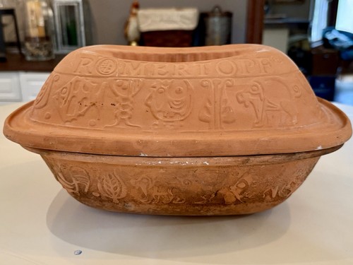 Vintage romertopf clay baker - romertopf,