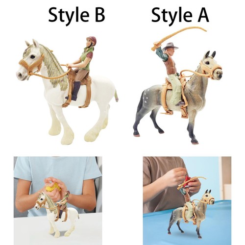Pferdefigur mit sattel - pferdefigur,