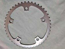 *Shimano Rennrad Alu Kettenblatt, 44 Zähne, 130mm Lochkreis, 5 Loch, silber*