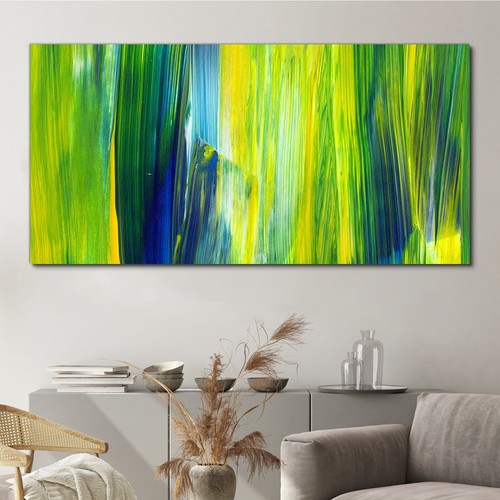 Malerei abstrakte kunst 140x70 - malerei,