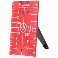 Laser Zieltafel rot magnetisch