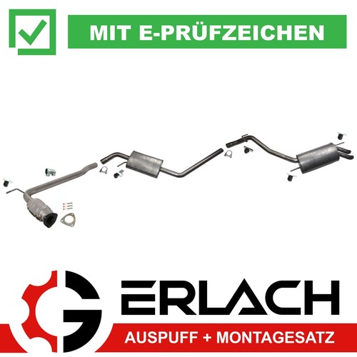 Edelstahl auspuffanlage für - edelstahl,