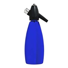 Soda Seltz Siphon Blau Aus