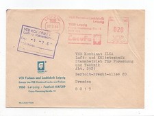 DDR Brief Absenderfreistempel
