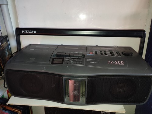 Hitachi 200 boombox - hitachi, cx-200