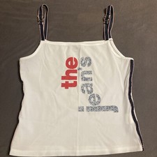 Träger Top Only  Weiß Jeans Gr.S