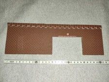 (178) H0 Mauerplatte mit Tiefgarageneinfahrt, ca. 31,5 x 10 cm