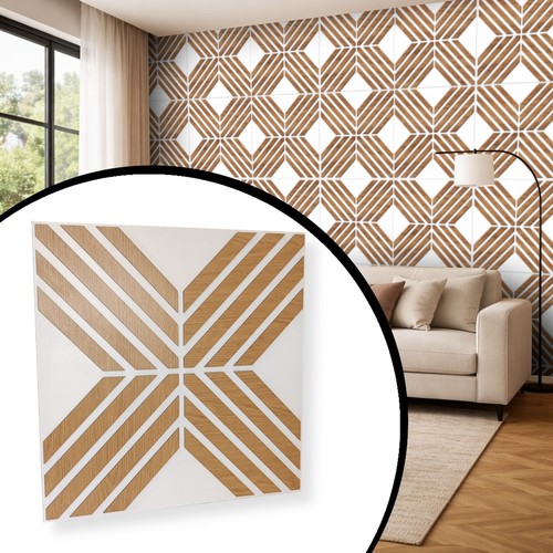 Wandpaneel holz weiß - 3d,