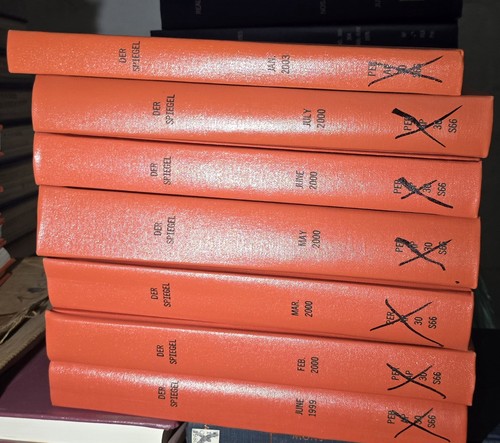 Der spiegel bound volumes lot - spiegel,