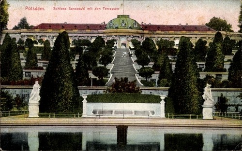 Potsdam schloss sanssouci - schloss,