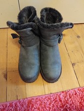 Stiefeletten Lammfell Gr. 38 Shabbies Amsterdam