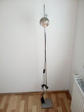 @ LED Stehleuchte - Serie Mercury – Nickel Matt/Chrom abgesetzt @