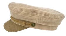 BRIXTON Schiebermütze CORDMÜTZE FIDDLER FLATCAP beige Elbsegler