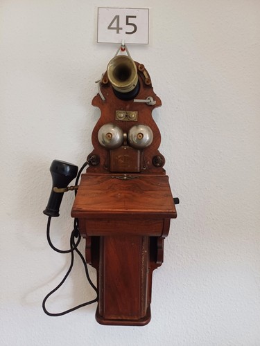 Antikes altes wandtelefon emil - antikes,