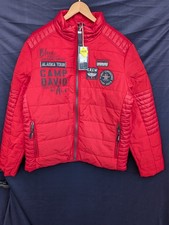 Camp David Jacke Herren Gr. L Rot Neu mit Etikett / Festpreis !!! Outdoorjacke