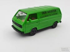 Herpa VW T3 Bus Kasten grün „Der Meister Gas Heizung Sanitär Umbau 1:87 /HL15245