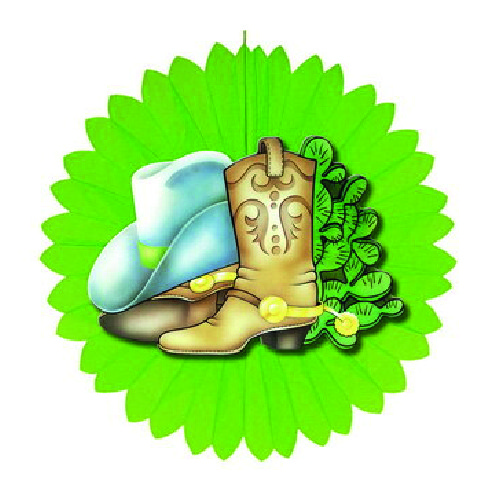 Dekofächer cowboystiefel mit - dekofächer,