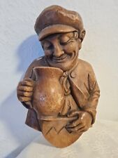 Holzbüste Alter Mann 