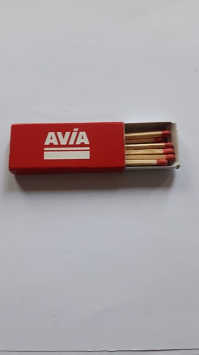 Streichhölzer tankstelle avia - streichhölzer,