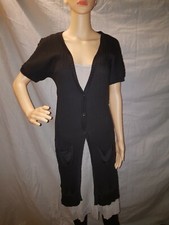 TRANSIT PAR SUCH Strickjacke Damen Cardigan Jacke Gr. 4  Schwarz