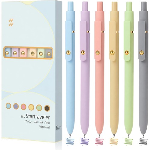 Bunte gelstifte 6er set - bunte,