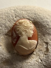 Vintage Kamee Brosche