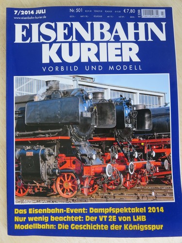 Magazin eisenbahn kurier - eisenbahn,