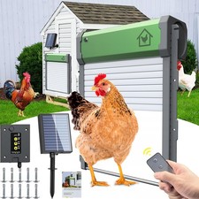 Elektrische Hühnerklappe Automatische Hühnerklappe Türöffner Hühnerstall 4 Modi