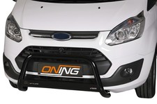 Frontbügel Edelstahl SCHWARZ