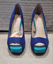 Peeptoes Zara blau, Größe 38