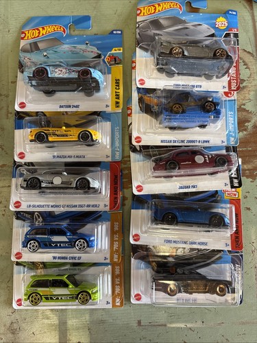 Hot wheels restposten autos - 10,