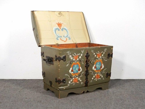 Runddeckel truhe barock - barock, 1759