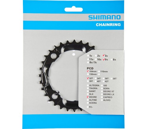 Shimano kettenblatt für - kettenblatt,