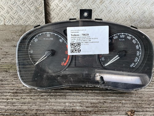 79639 tachometer skoda fabia - 79639,
