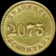 BIERMARKE: 1/2 Liter Bier