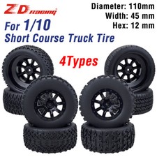 4x RC Wheels Reifen 12mm Hex