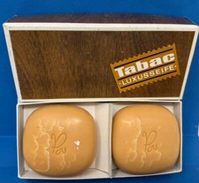 Tabac Seife Luxusseife DDR Set 2 Stück 1960er Jahre /P16.1/10