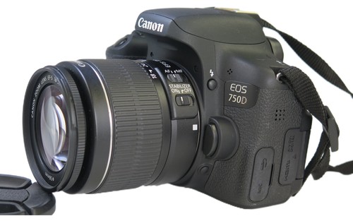 Canon eos 750d mit 55mm - mit, 18-55mm