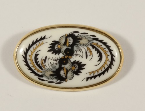 Meissen schmuck brosche - meissen,