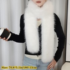 Damen Kunstfell Halstuch Schal