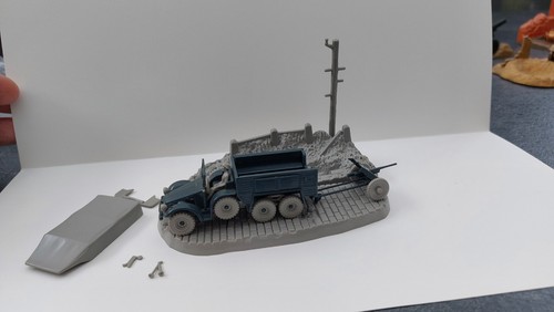 Matchbox diorama krupp - diorama,