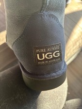 ugg stiefel Größe 40 Farbe blau mit Lammfell