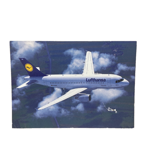Postkarte flugzeug flieger - flugzeug,