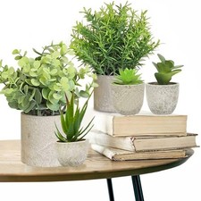 5 Stück Kunstpflanze mit